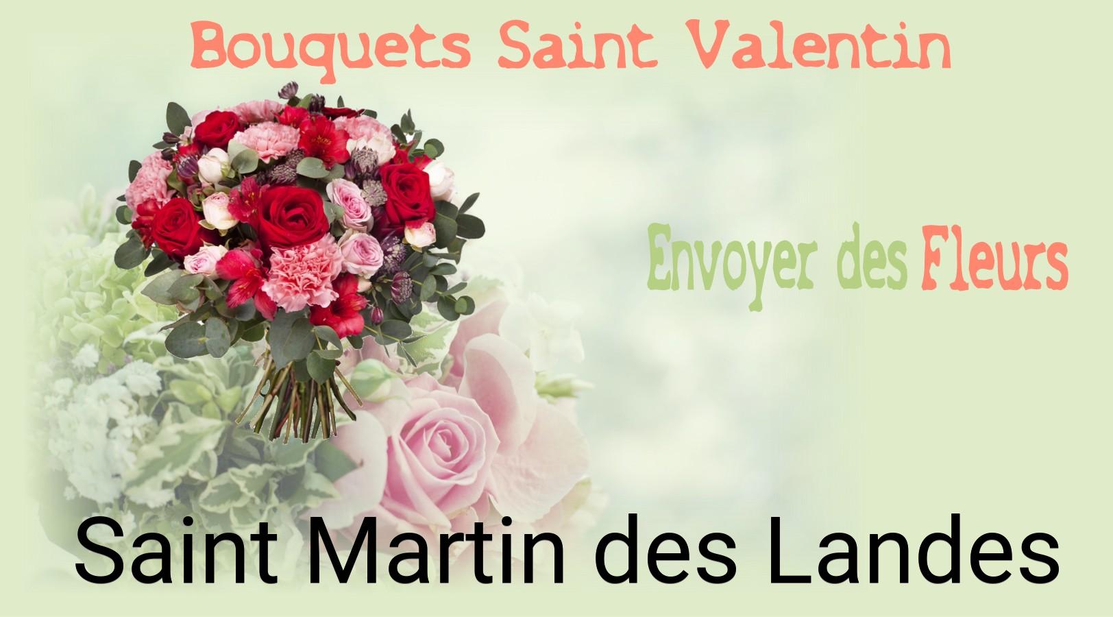 Roses de Saint-Valentin livrées à Saint-Martin-des-Landes